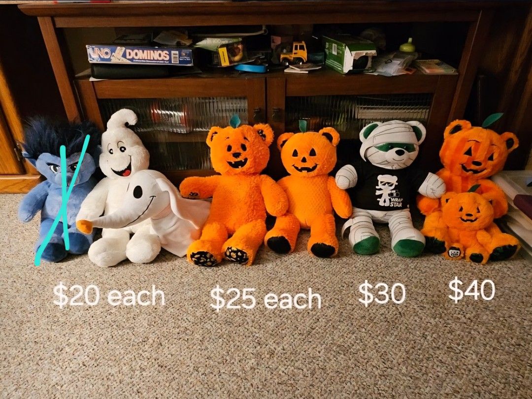 Build A Bear Halloween Bears