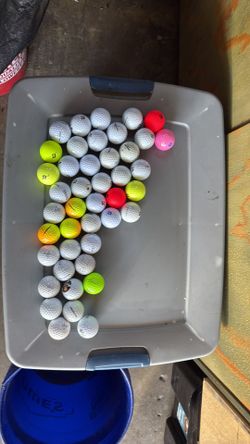43 GOLF BALLS $20