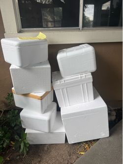 Styrofoam Coolers