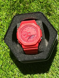 Casio G-Shock Red Ana-Digi Watch