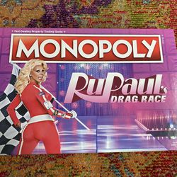 Ru Paul’s Drag Race Monopoly (new, never used)