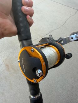 Daiwa seagate 30 with proteus rod