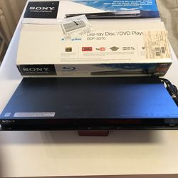Sony Blu-ray Disc/DVD Player, Model BDP-S370