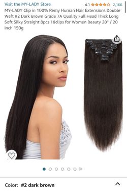 Clip-in Remy Human Hair Extension