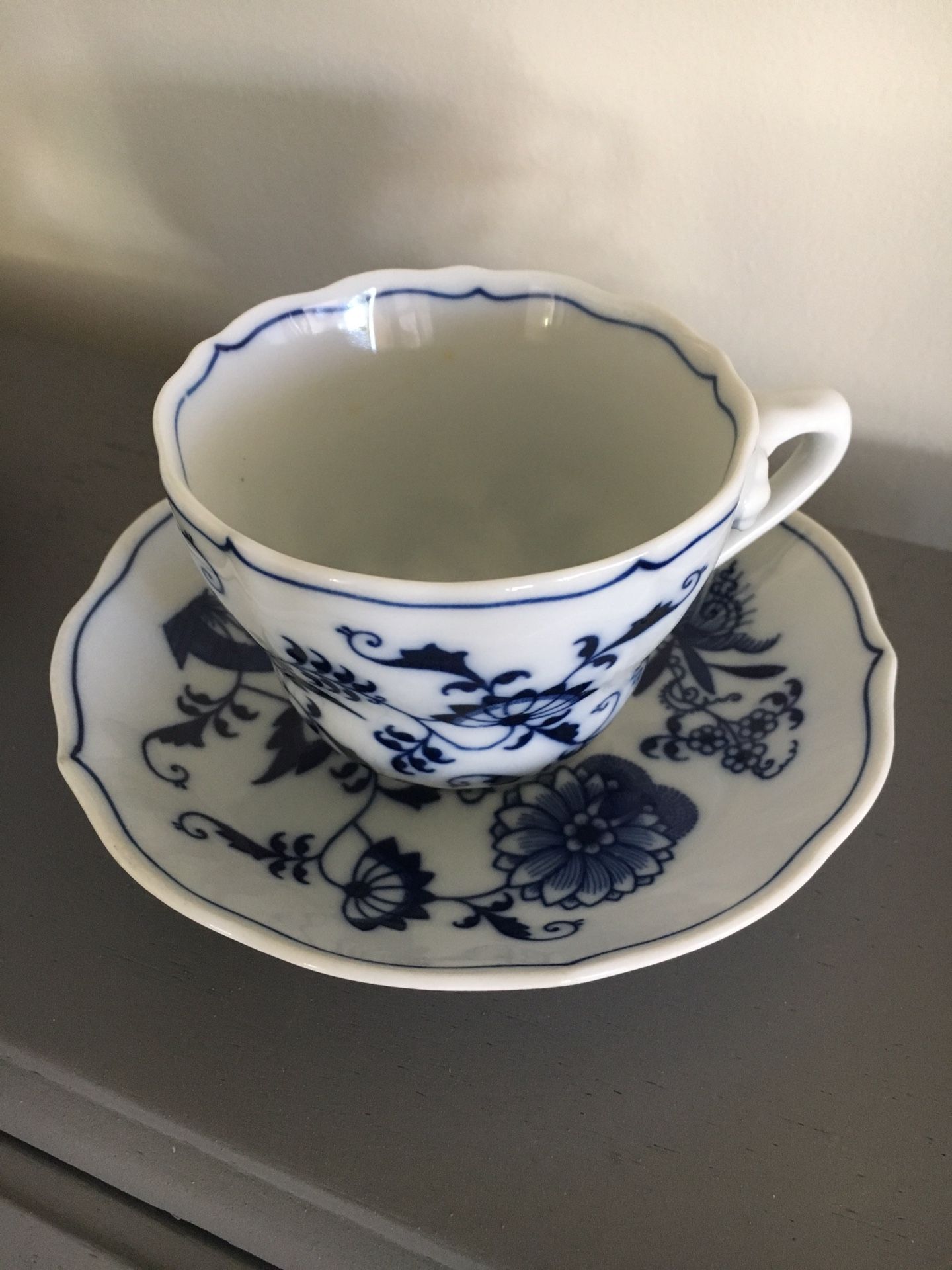 Blue Danube Japan Teacup & Saucer Excellent Condition