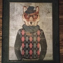 Fox Framed Art 
