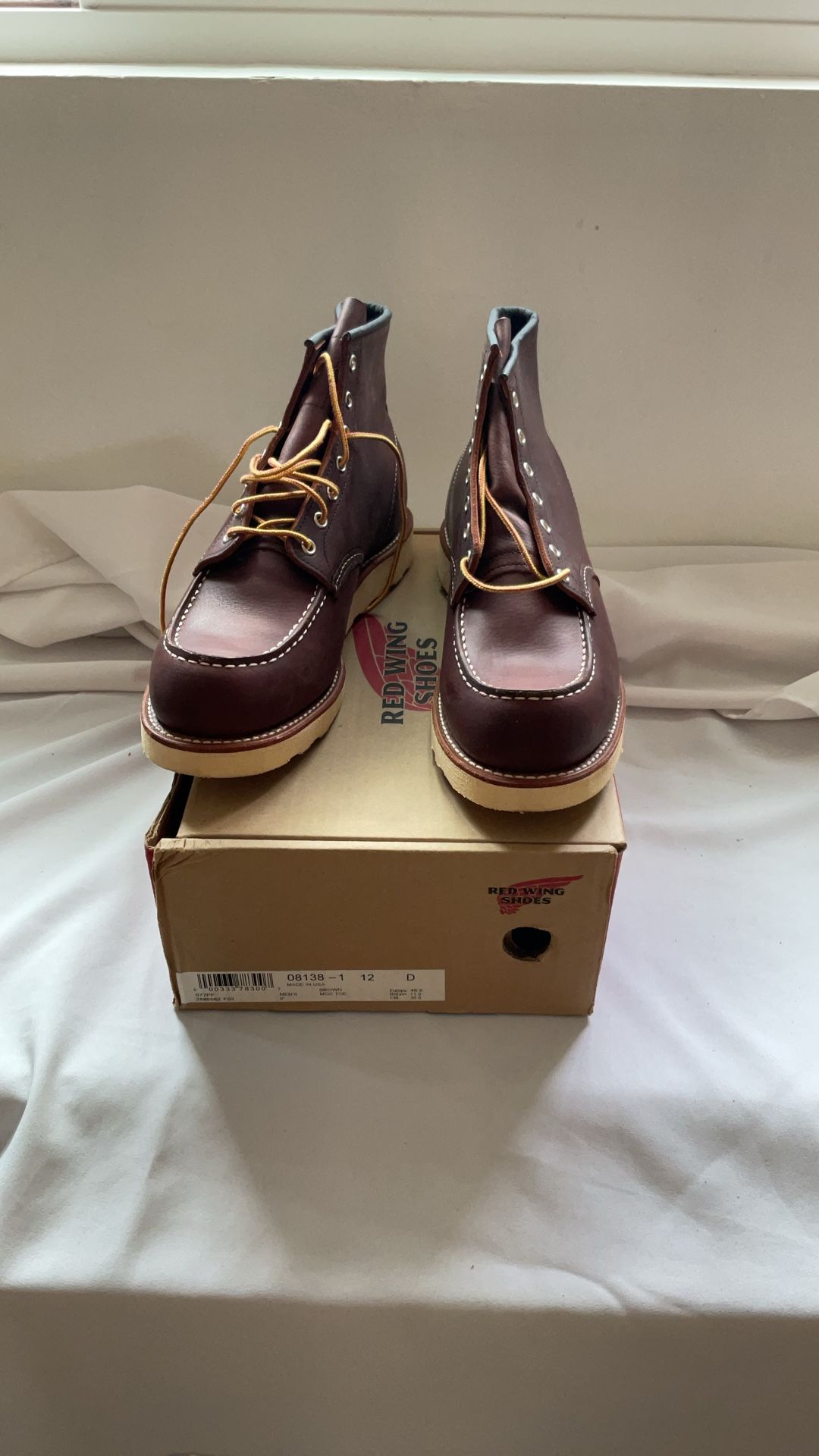 Red Wing Men’s Boots Size 12 New