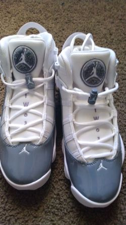Brand New Jordan 6 rings men's size 9