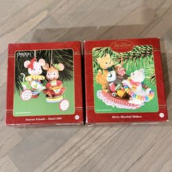 Carlton Cards Heirloom Collection Christmas Tree Ornaments!