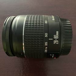 Camera Lens Canon Zoom Lens Ef 28-80mm 3.5-5.6 II