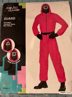 Squid Game Guard Costume - Adult XS/SM