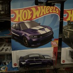 2023 Hot Wheels Then And Now - ‘20 Dodge Charger Hellcat - Purple 1:64