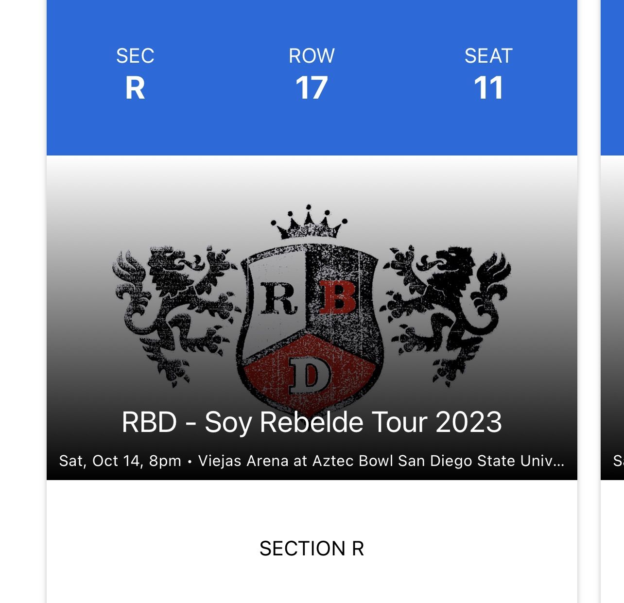 RBD- Soy Rebelde Tour