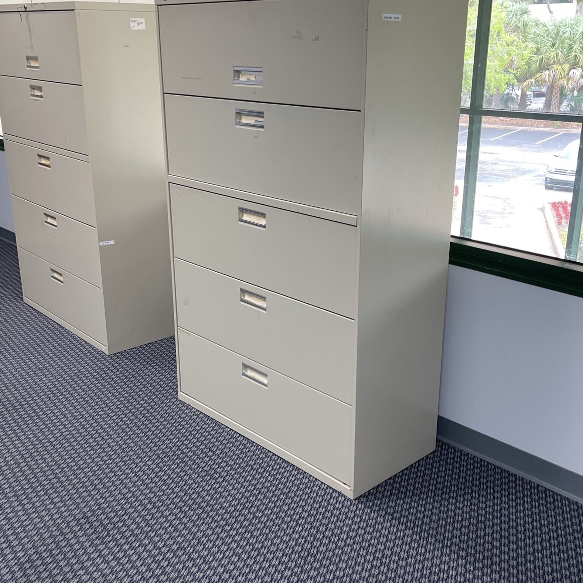 File cabinets