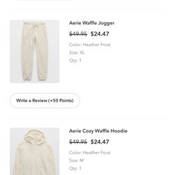 Aerie Waffle Set