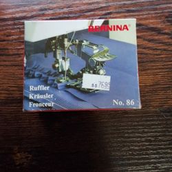 Bernina Ruffler No 86