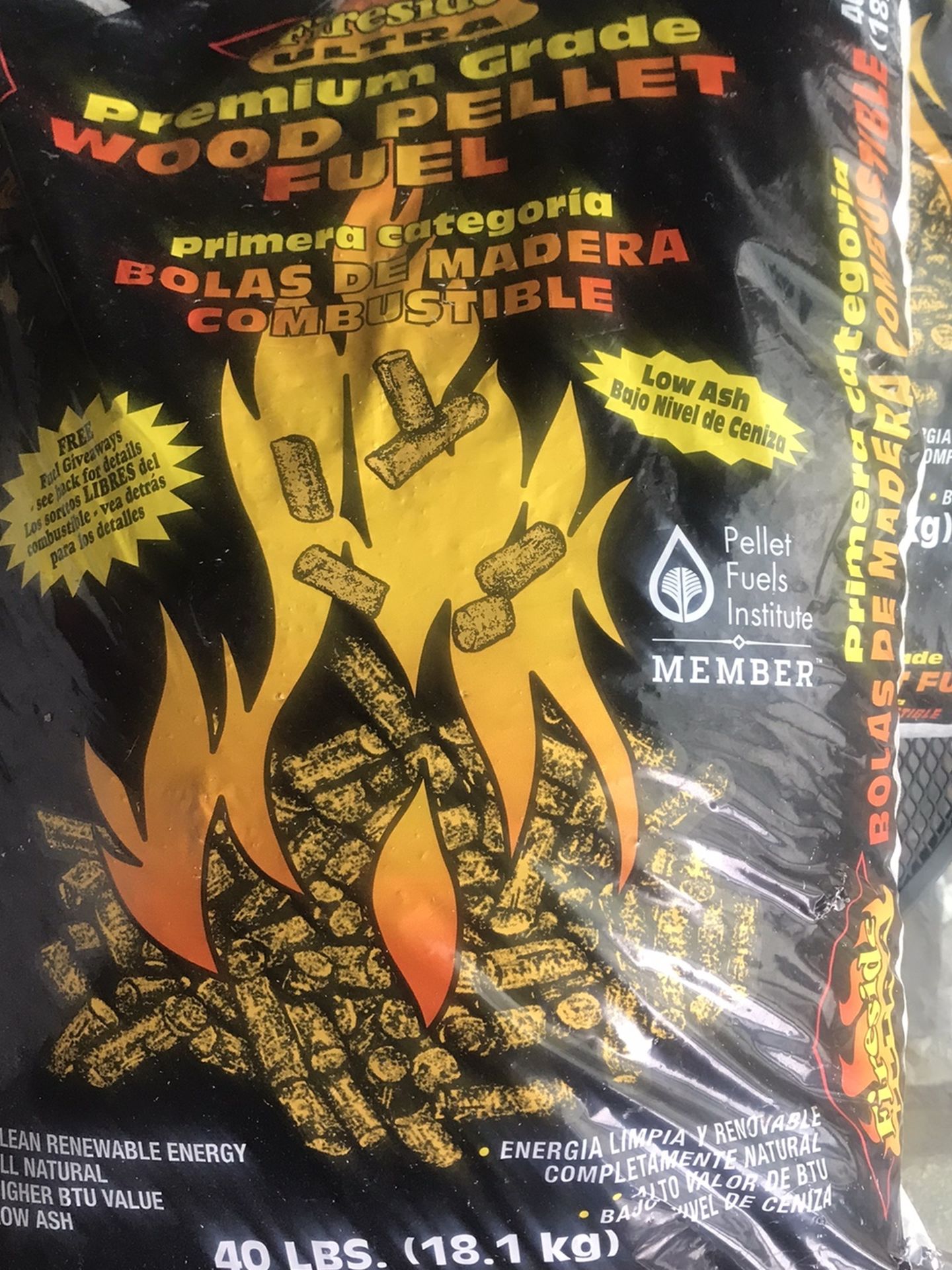 40 Pound Bag Of Pellets For Wood Pellet Stove