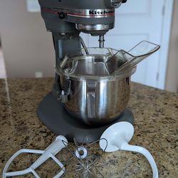 KitchenAid Proline 5 qt Matte Gray Bowl Lift Stand Mixer