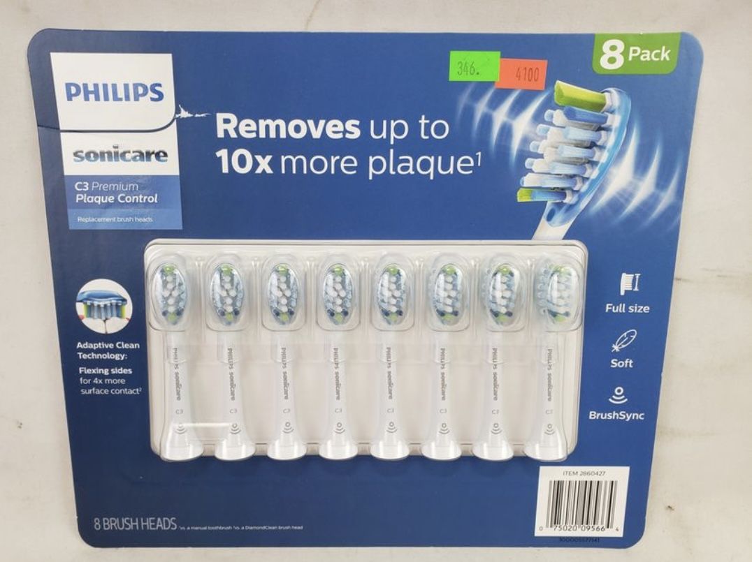 8pk Philips Sonicare Replacement Brush Heads