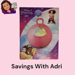 Disney Princess Hopper Sauteur Ball 15 inch Hedstrom