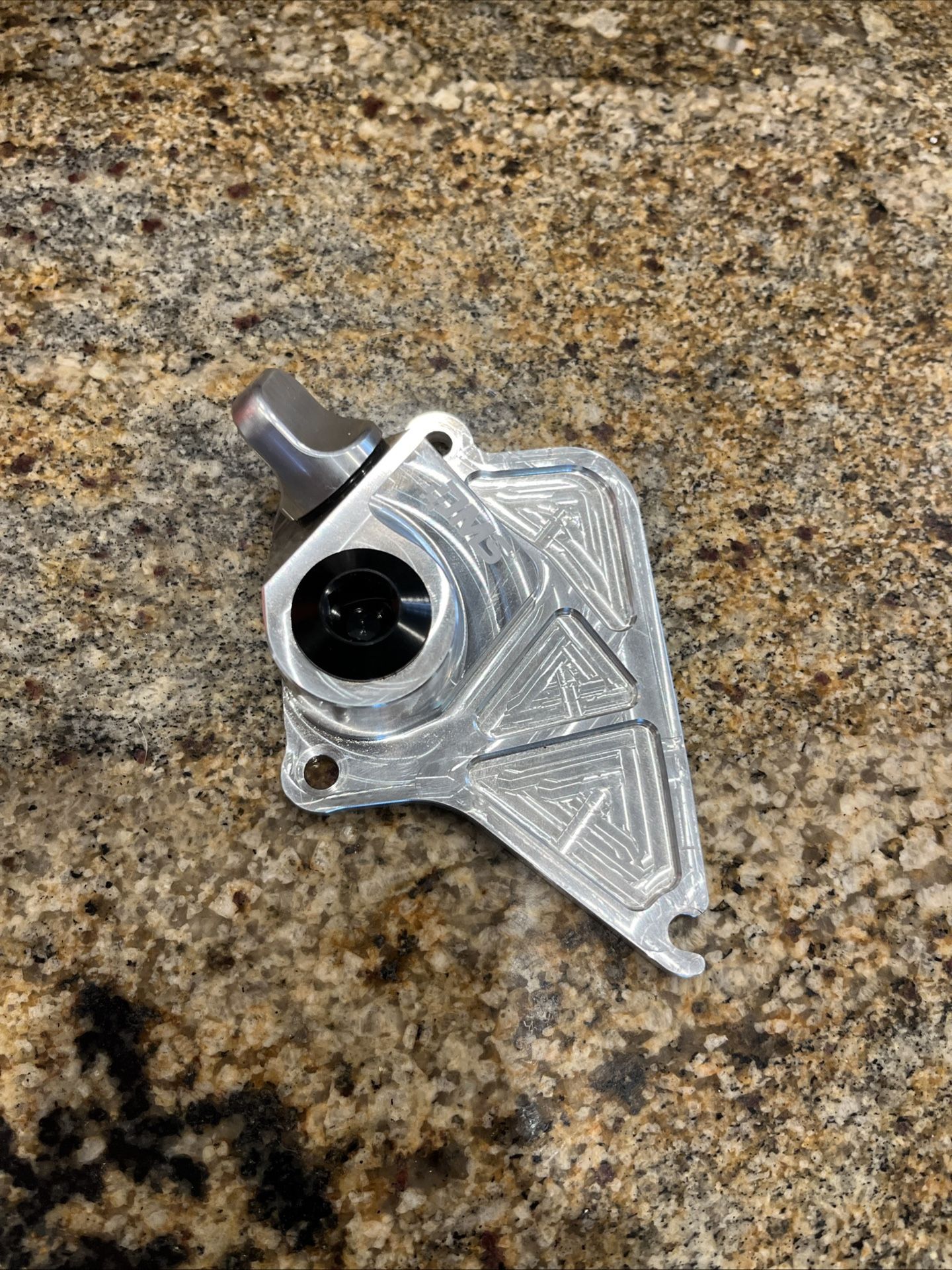 Dedicated Motorsports Polaris Pro R Billet Oil Filler and turbo oil drain port