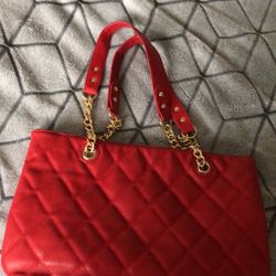 Red Medium Sized Purse 