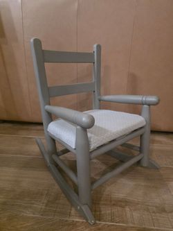 Kids antique rocking chair