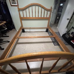 Queen Bed Frame and Box Spring