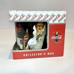 1998 Coca-Cola Collector’s Mug With Box Enesco #470252 NIB