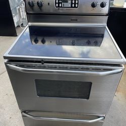 Maytag Electric Stove Stainless Steel