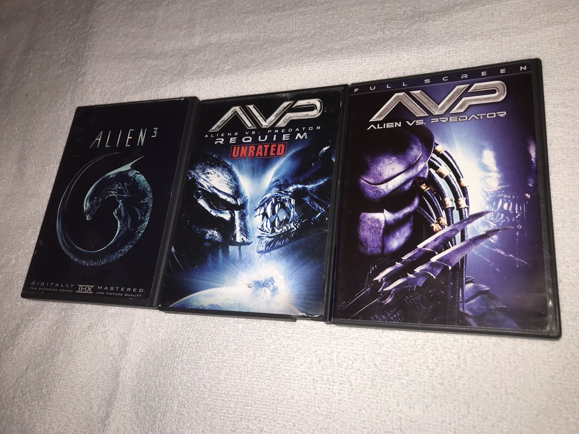 Alien vs Predator DVD Lot for Sale! 