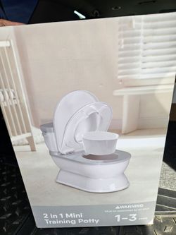New 2 in 1 training potty