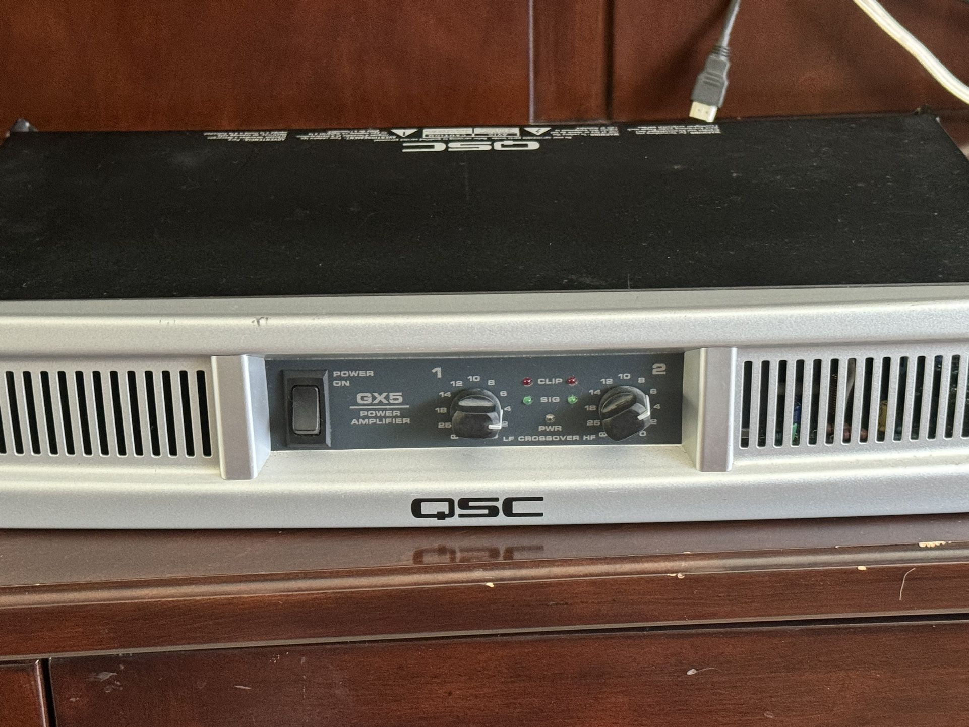 QSC -GX5 2 Channel Power Amplifier 