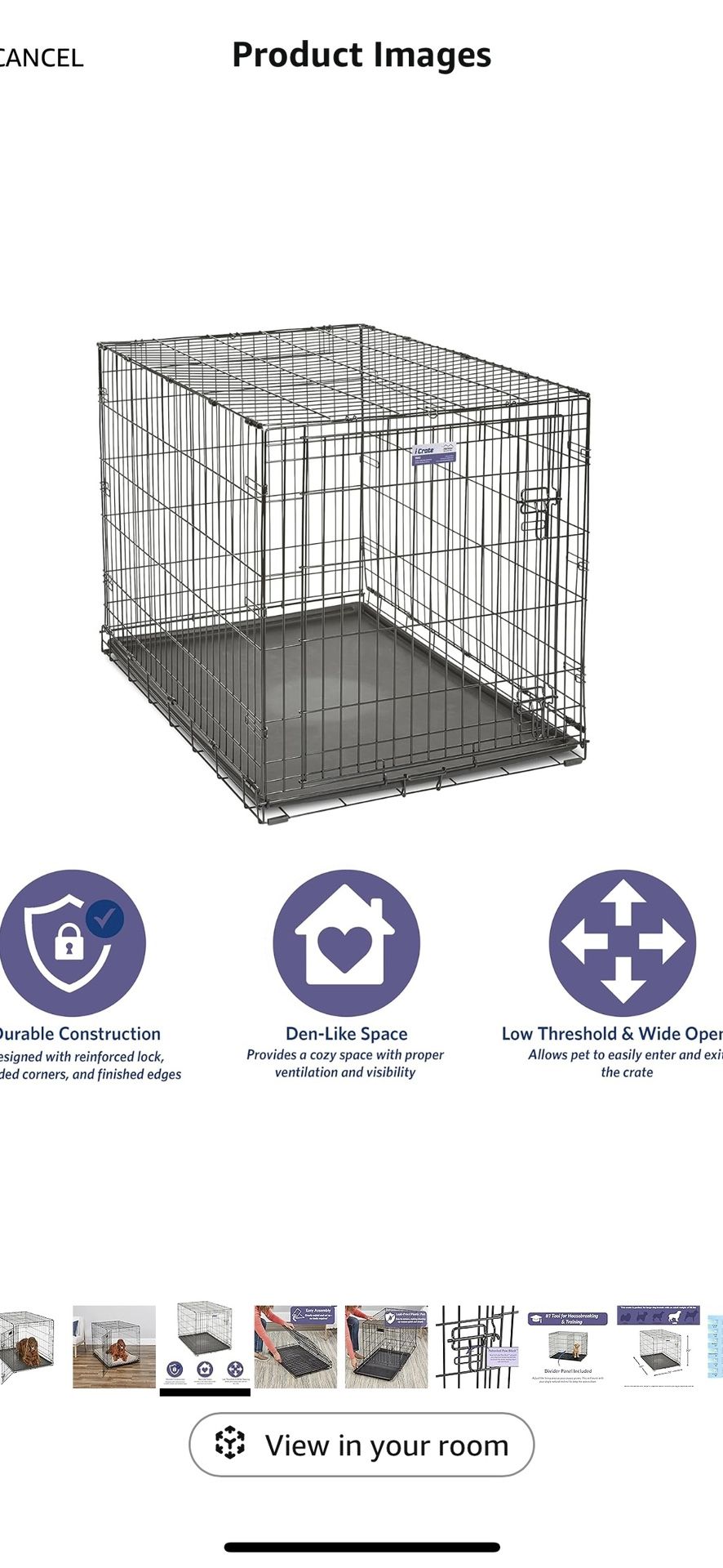 Large Dog Crate