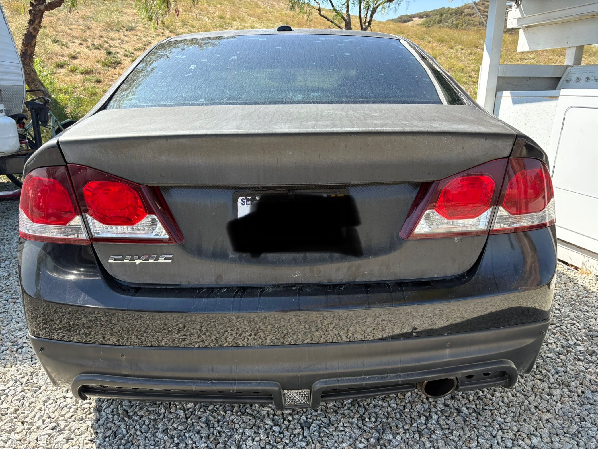 Vis Carbon Fiber Trunk