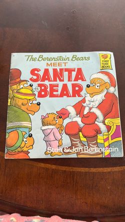 Children’s book The Berenstain Bears Meet ￼Santa bear