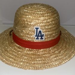Los Angeles Dodgers X One Piece Collaboration Straw hat SGA