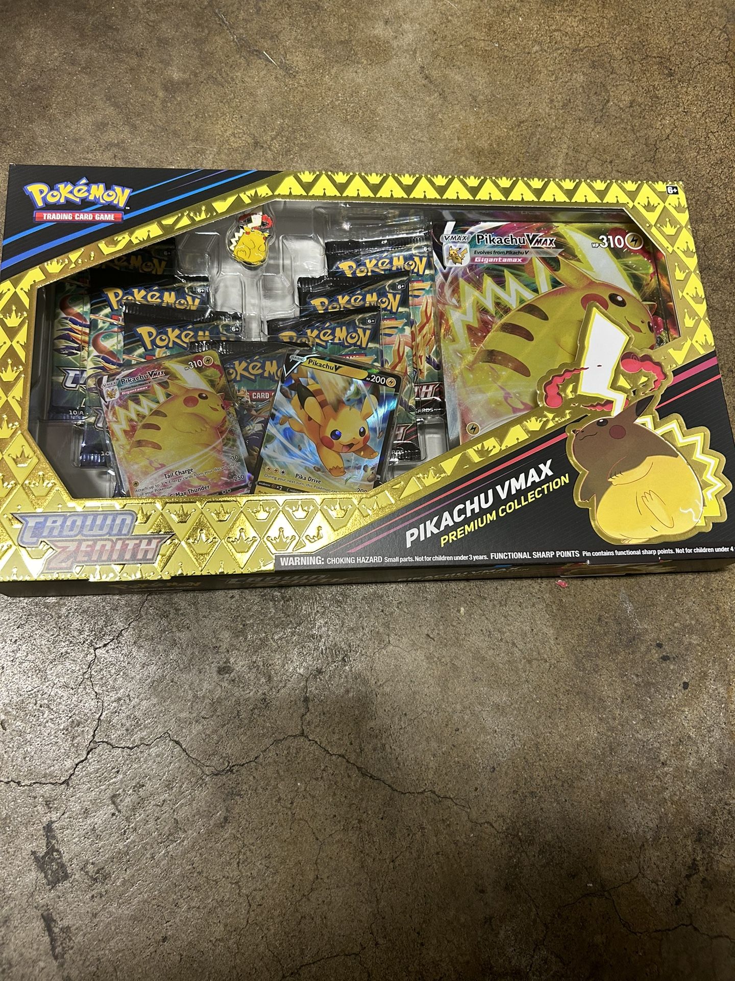 Pokemon Crown Zenith Pikachu Vmax Special Collection Box