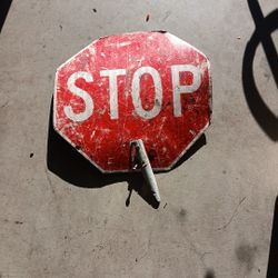 Stop Sign Slow Sign