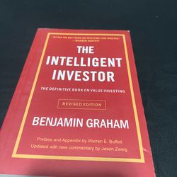 The Intelligent Investor by Benjamin Graham book