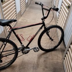 19" Peugeot Custom Black Mountain Bike