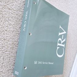 Honda 2002 CR-V Service Manual