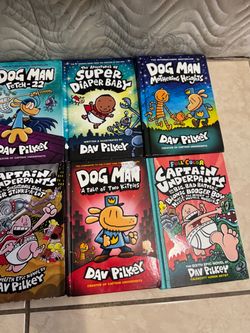 Dav Pilkey Books ( Dogman & Captain Underpants)