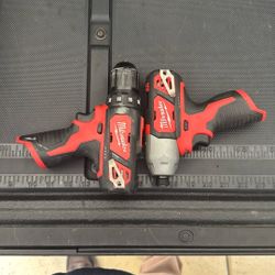 Milwaukee M12 3/8 Drill And Impact 