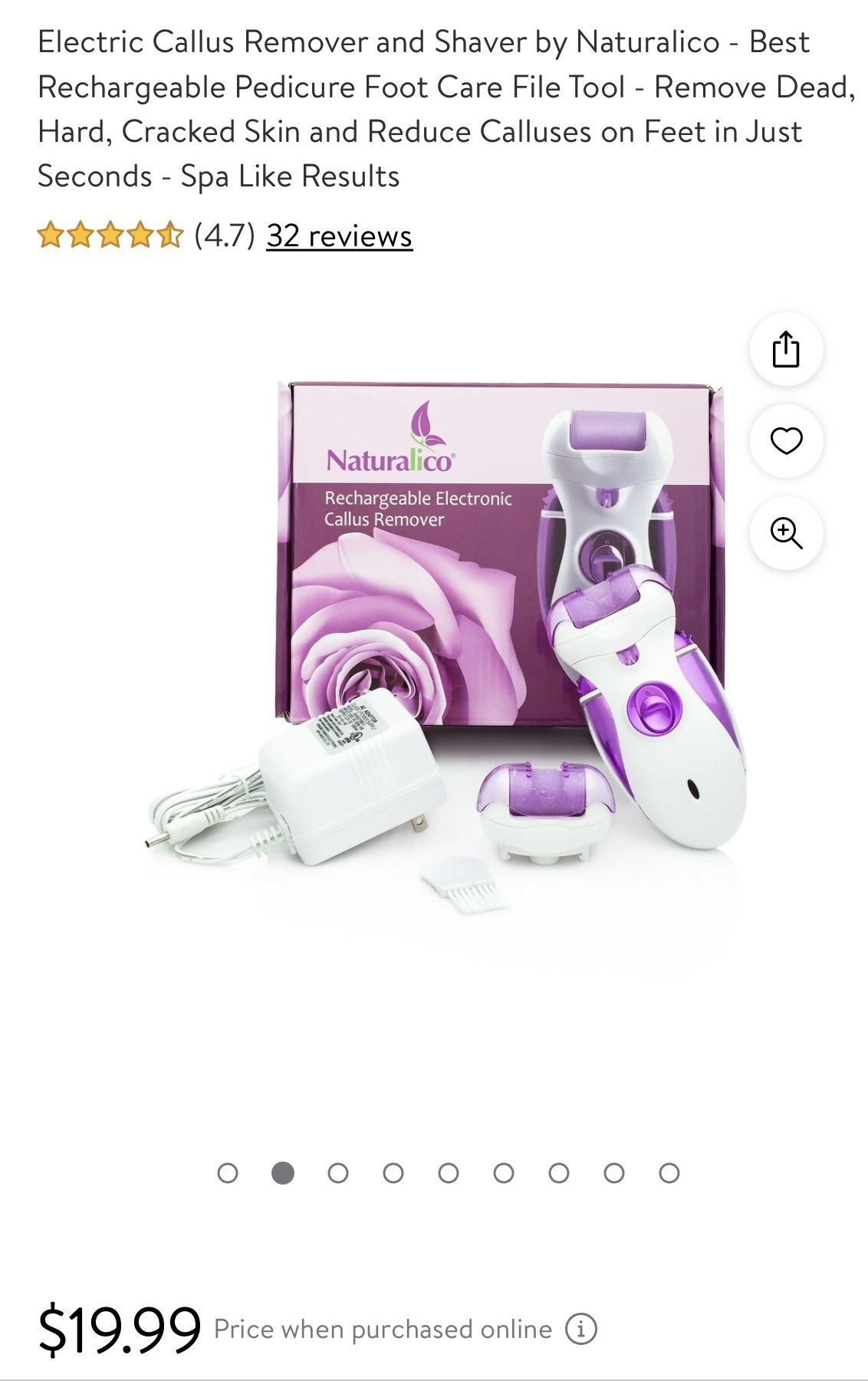 Rechargeable Electronic Callus Remover