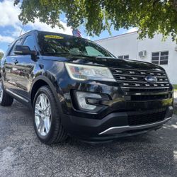 2016 FORD EXPLORER XLT LEATHER NAVI 3RD LOADED SUV 99K MILES