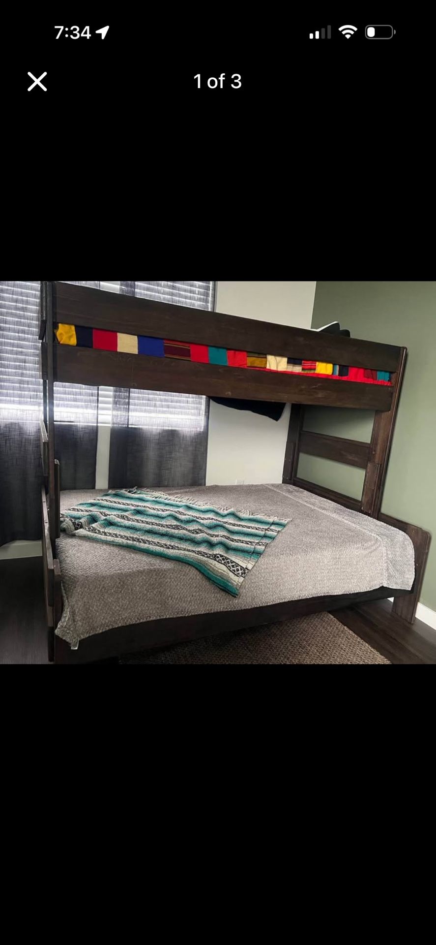 Bunk Bed With Mattress