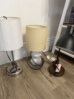 3- Desk Lamps