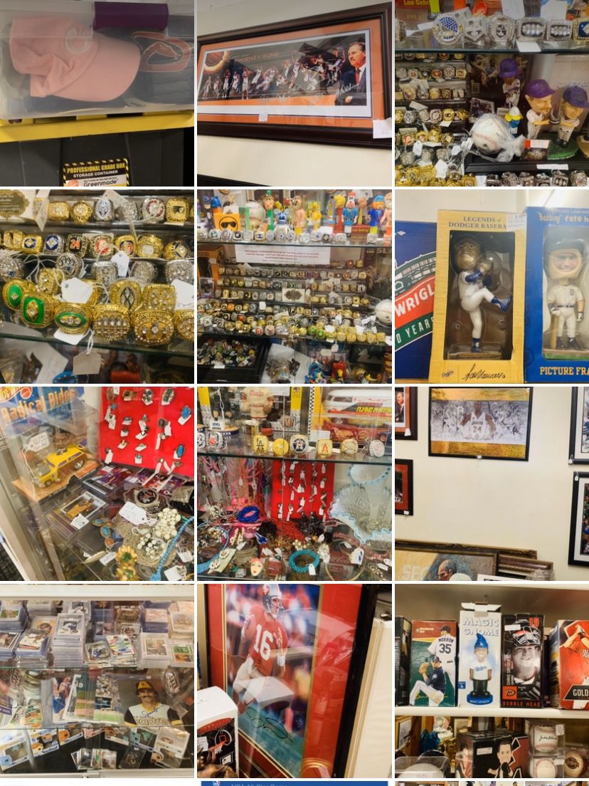 Toys, records, playboys, Bobblehead, pops, Disney pins, Kobe, sports cards, sports cards more
