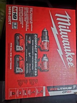 M18 Compact Brushless, impact Drill 2-tool Combo kit